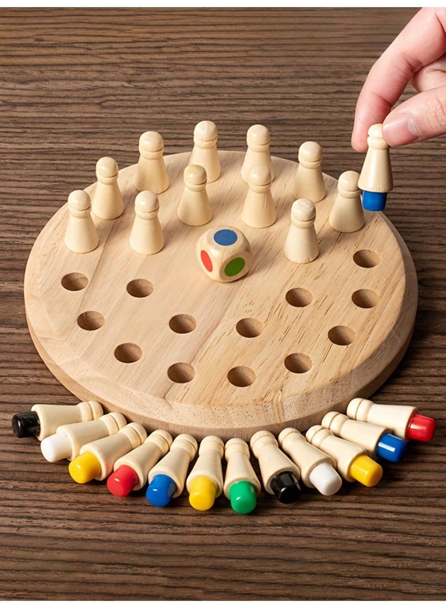 Wooden Memory Game for Kids
