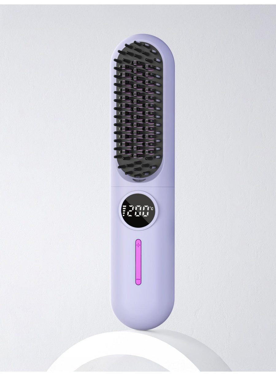 Electric Hair Straightening Brush