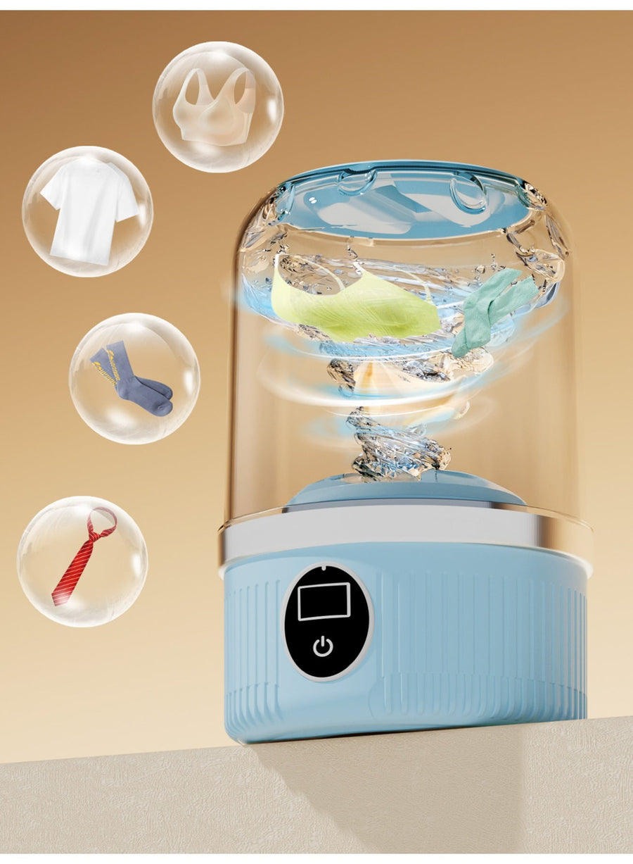 Portable Mini Washing Machine 1.2L